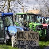 Les agriculteurs ont multiplié les actions ces dernières semaines en Suisse (archives). KEYSTONE/LAURENT GILLIERON